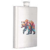 ジオメトリックベア フラスク (右)