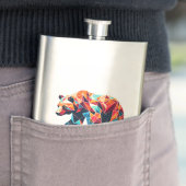 ジオメトリックベア フラスク (インサイチュ)