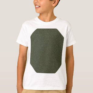 ジオメトリックモスグリーンキッズティー Tシャツ