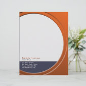 ジオメトリックモダンメタル任意の文字と色 レターヘッド (スタンド正面)