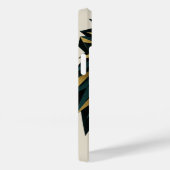 ジオメトリックライオンアートiPhoneケース – 抽象芸術カバー Case-Mate iPhoneケース (裏面 / 右)