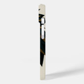 ジオメトリックライオンアートiPhoneケース – 抽象芸術カバー Case-Mate iPhoneケース (裏面 / 左)