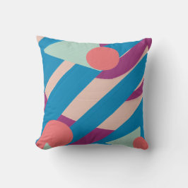 ジオメトリック油シェイプヴィンテージパレット クッション