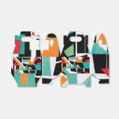 ジオメトリック ギフト ボックス (折り畳みなし)