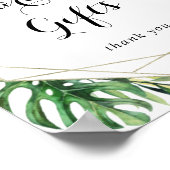 ジオメトリック デスティネーション カード & ギフト サイン (角)