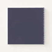 ジオメトリック ドロップス ノートブック (裏面)