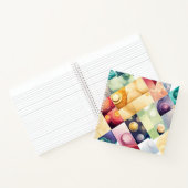 ジオメトリック ドロップ ノートブック (内部)