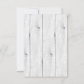 ジオメトリック マウンテン | モダン ブラック & ホワイト RSVP (裏面)