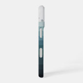 ジオメトリック マリンバブルス iPhone 16ケース (右側面)