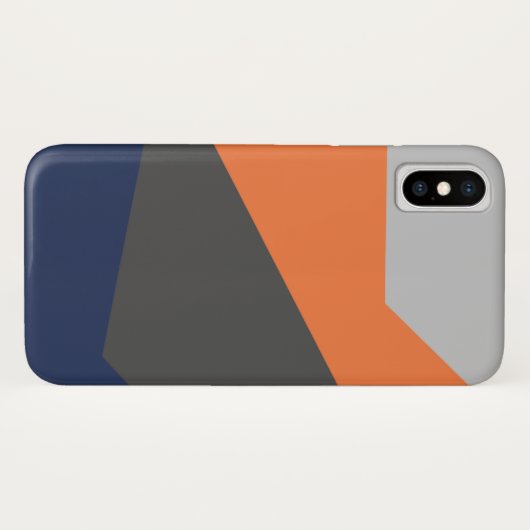 ジオメトリックiPhone Xケース Case-Mate iPhoneケース (裏面(横))