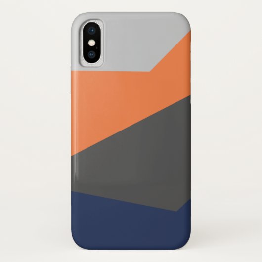 ジオメトリックiPhone Xケース Case-Mate iPhoneケース (裏面)