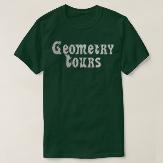 ジオメトリツアー Tシャツ (デザイン正面)