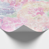 ジオメトリテクスチャクラシックモダンの繰り返しパターン ラッピングペーパー (角)