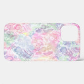 ジオメトリテクスチャクラシックモダンの繰り返しパターン Case-Mate iPhoneケース (裏面 (横))