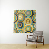 ジオメトリドー鮮やかル：シームレスな背景 タペストリー (インサイチュ(横))