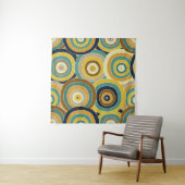 ジオメトリドー鮮やかル：シームレスな背景 タペストリー (インサイチュ)