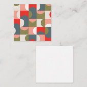 ジオメトリノートカード ノートカード (正面/裏面)