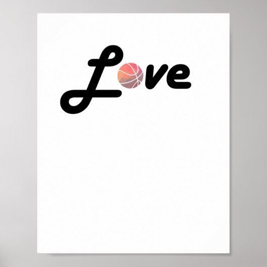 ジオメトリバスケットボールのシェイプ低ポリバスケットボールGif ポスター (正面)