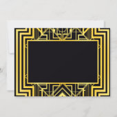 ジオメトリバチェロレッテシャワー招待状 招待状 (裏面)