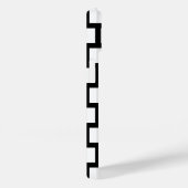 ジオメトリパタモダンーンの白黒のケース – メイト Case-Mate iPhoneケース (裏面 / 右)