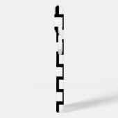 ジオメトリパタモダンーンの白黒のケース – メイト Case-Mate iPhoneケース (裏面 / 左)