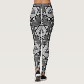 ジオメトリパターンレギンス レギンス (裏面)