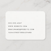 ジオメトリパターン画層 名刺 (裏面)