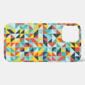 ジオメトリパターン。gのモザイクカラフルの背景 Case-Mate iPhoneケース (裏面 (横))