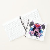 ジオメトリパンダベア ノートブック (内部)