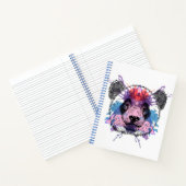 ジオメトリパンダベア ノートブック (内部)