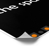 ジオメトリピタゴラス引用文ポスター ポスター (角)