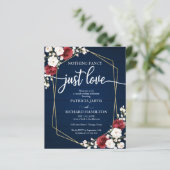 ジオメトリファンシー予算結婚式招待状なし (スタンド正面)