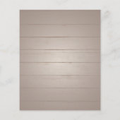 ジオメトリファンシー予算結婚式招待状なし (裏面)