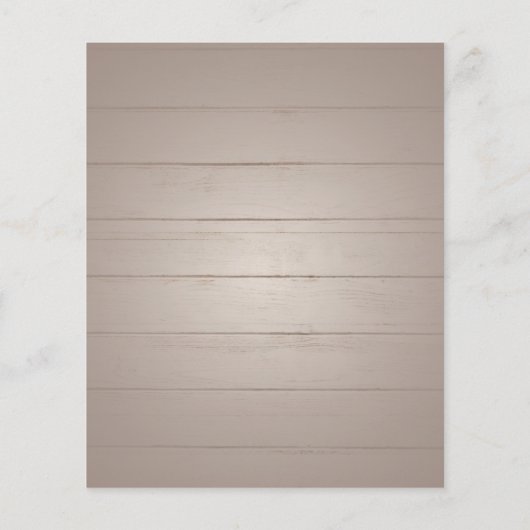 ジオメトリファンシー予算結婚式招待状なし (裏面)