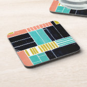 ジオメトリブロック コースター (左側)