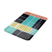 ジオメトリブロック バスマット (アングル)