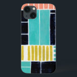 ジオメトリブロック iPhone 13ケース<br><div class="desc">ジオメトリブロックアーティスト: Grace Popp.イメージID: 150774FN。</div>