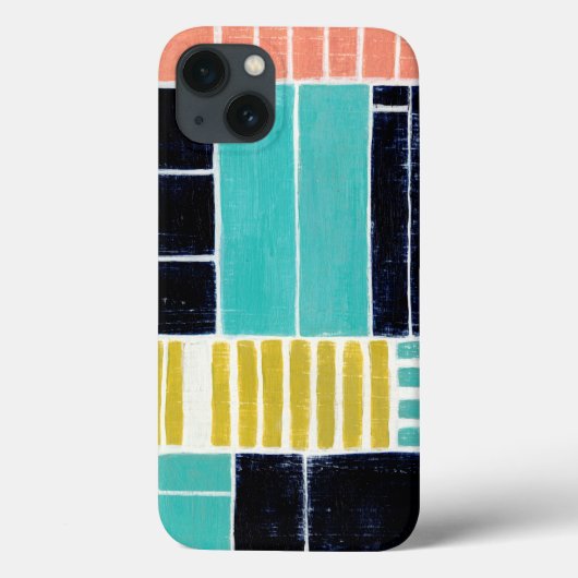 ジオメトリブロック Case-Mate iPhoneケース (裏面)