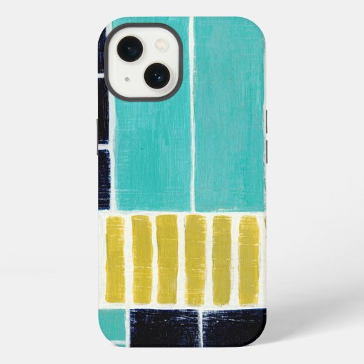 ジオメトリブロック iPhoneケース (裏面)