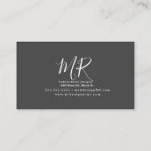 ジオメトリホームデザイナーセール 名刺 (裏面)