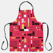 ジオメトリポルカストライプ エプロン (正面)