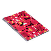 ジオメトリポルカストライプ ノートブック (右側)