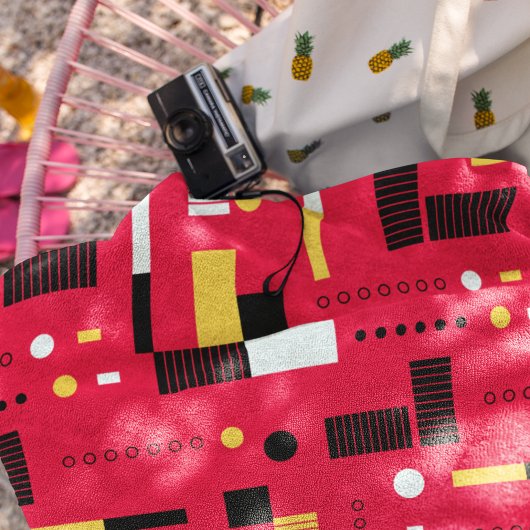 ジオメトリポルカストライプ バスタオルセット