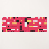 ジオメトリポルカストライプ ヨガマット (正面(横))