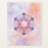 ジオメトリメタトロンの立方体の神聖なジオメトリ プランナー手帳 (裏面)