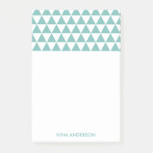 ジオメトリ三角形がITに関する注記を投稿 ポストイット (正面)