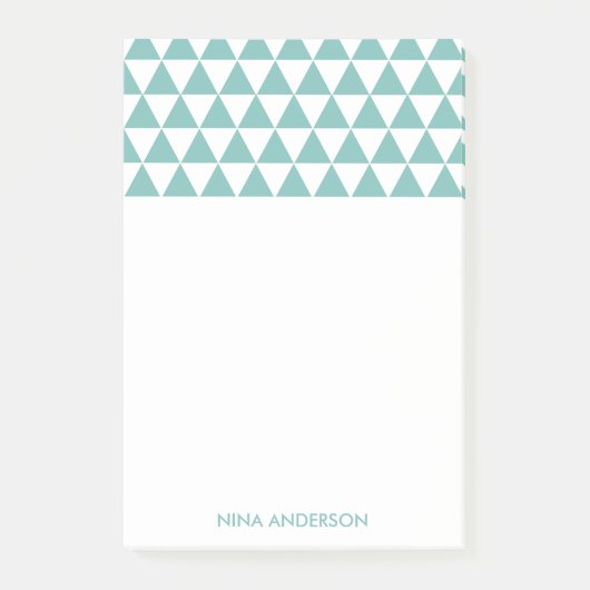 ジオメトリ三角形がITに関する注記を投稿 ポストイット (正面)