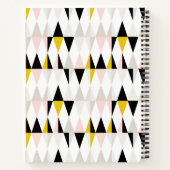 [ジオメトリ三角形を分割]パターン ノートブック (裏面)