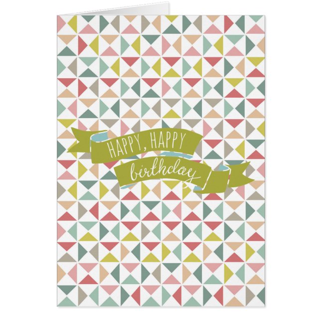 ジオメトリ三角形 (正面)