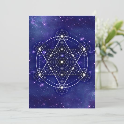 ジオメトリ宇宙青 カード (スタンド正面)